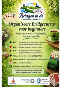Nieuwe Bridgecursus voor beginners